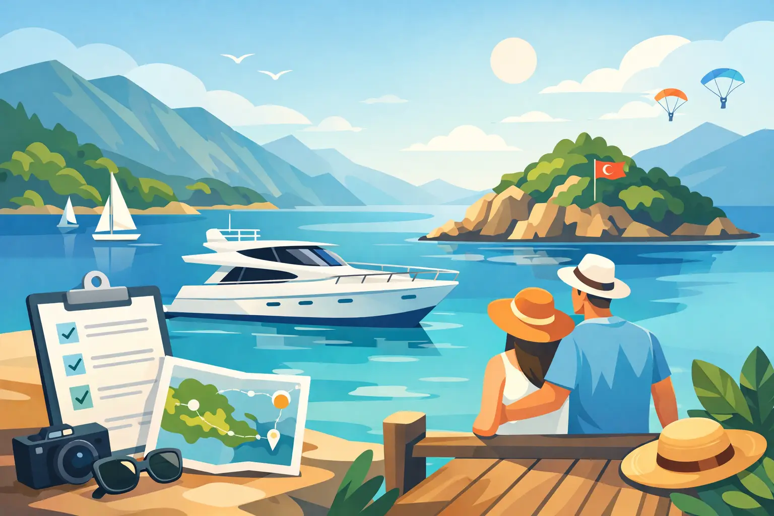 Fethiye’de tekne tatili nasıl planlanır?