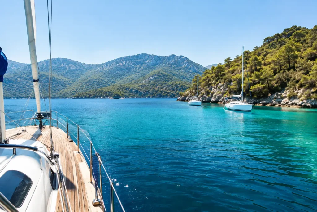 Göcek'te Haftalık Tekne Tatili Örneği Rotası